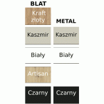Stół LIVARO – okrągły stół rozkładany na designerskich nogach Y